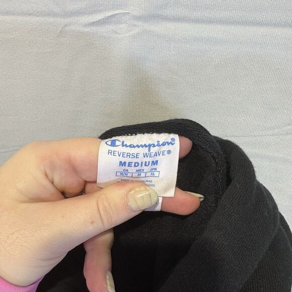 Champion Dr. Seuss Cat In The Hat Black Pullover Sweatshirt Hoodie Men’s Size M - Picture 7 of 9